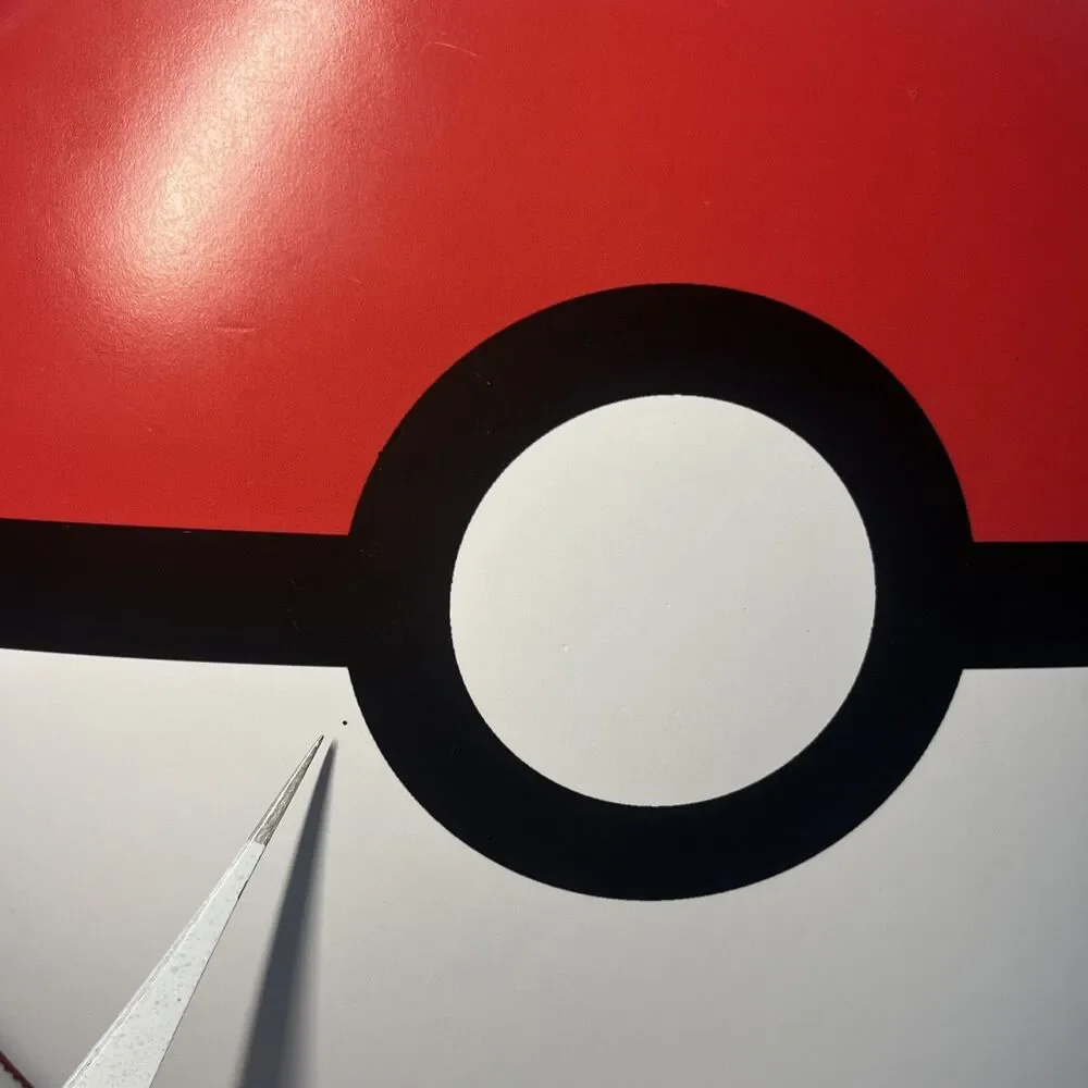 Pokemon Pokeball Pencil Case Red White Hard Zipper 8